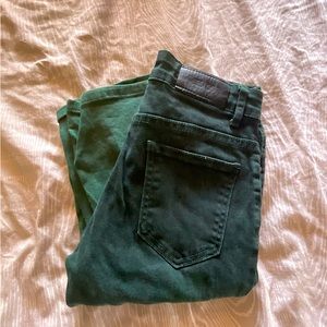 Fallon Taylor Ranch Dress’n Emerald Ombré Jeans, 26 Waist